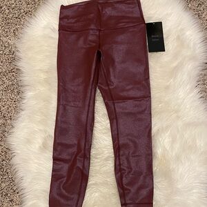 lululemon athletica Shimmering Burgundy Leggings